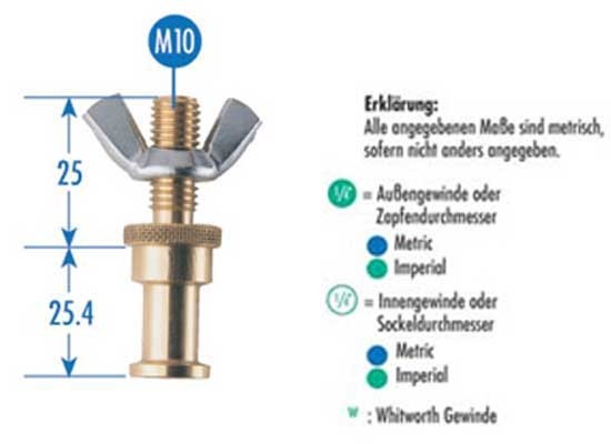 Manfrotto 264 Lighting Stud Adapter 5... | Kaufen auf Ricardo