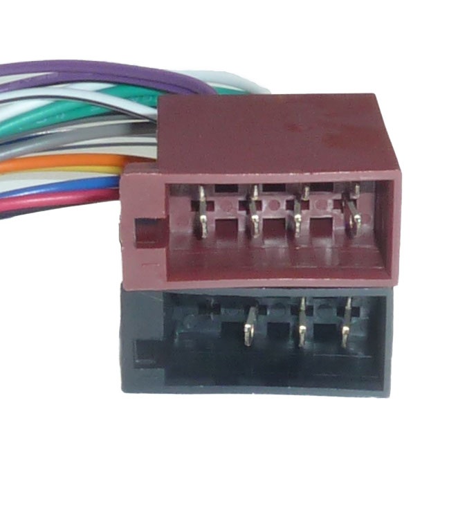 Adapter Universe auto radio adapter kabel DIN ISO norm stekker compatibel met Panasonic