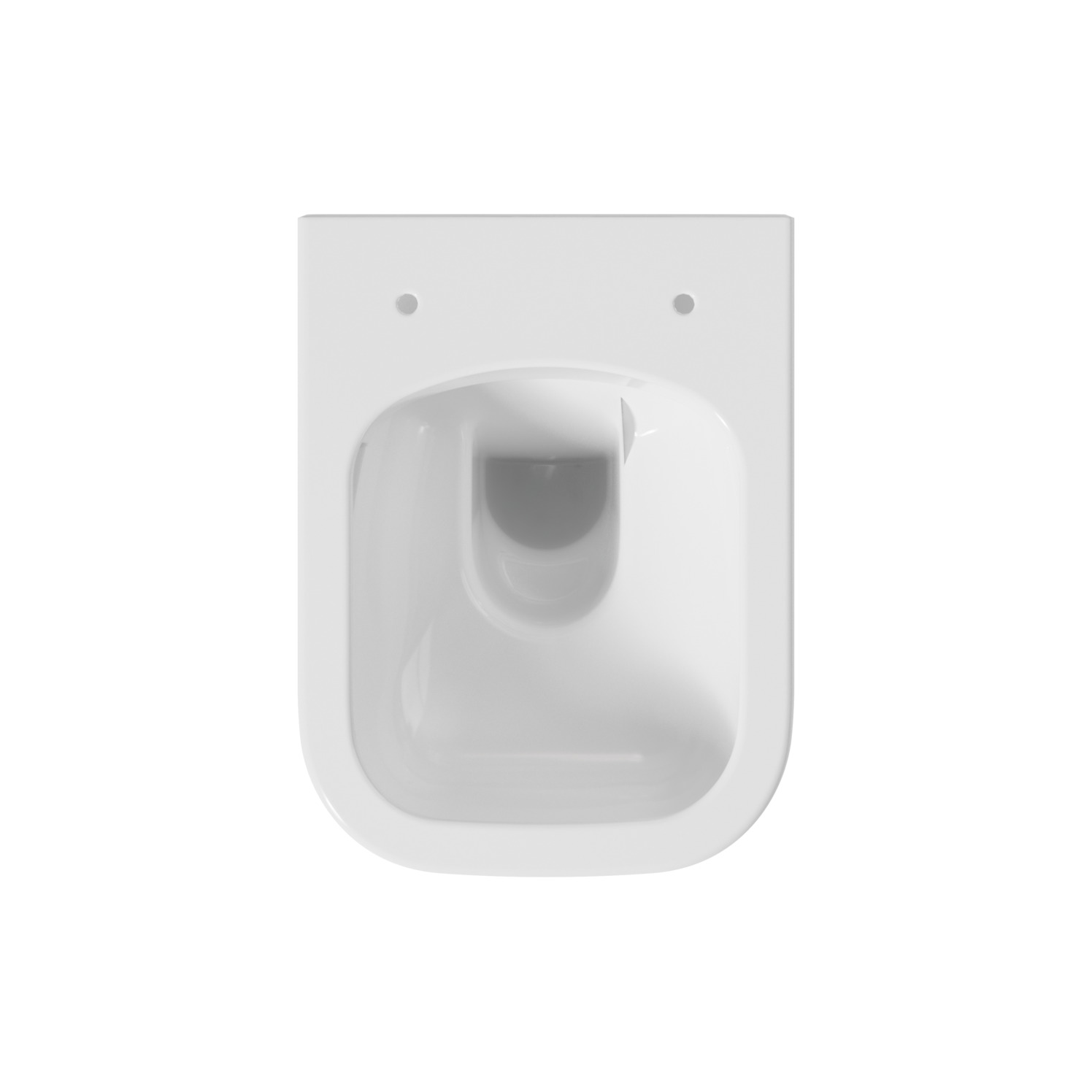 VIGOUR Wand-Bidet Derby - Weiß Verdeckte Befestigung